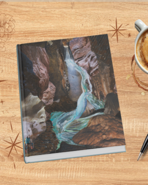 Collage Cover Notebook - Spelunking