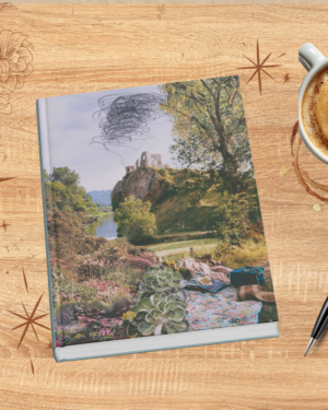 Collage Cover Notebook - Picnic