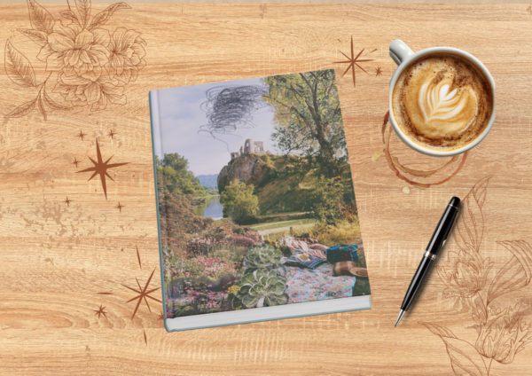 Collage Cover Notebook - Picnic